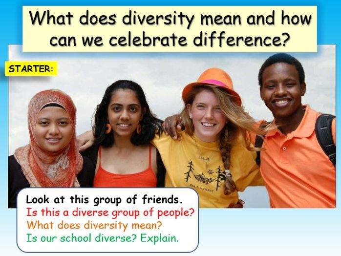 Diversity PSHE