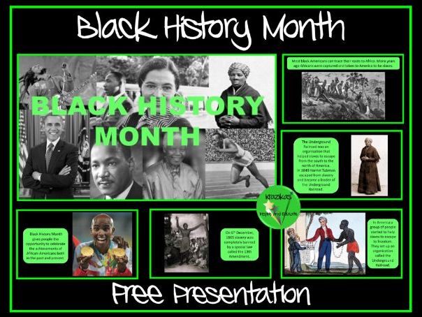 Black History Month Presentation