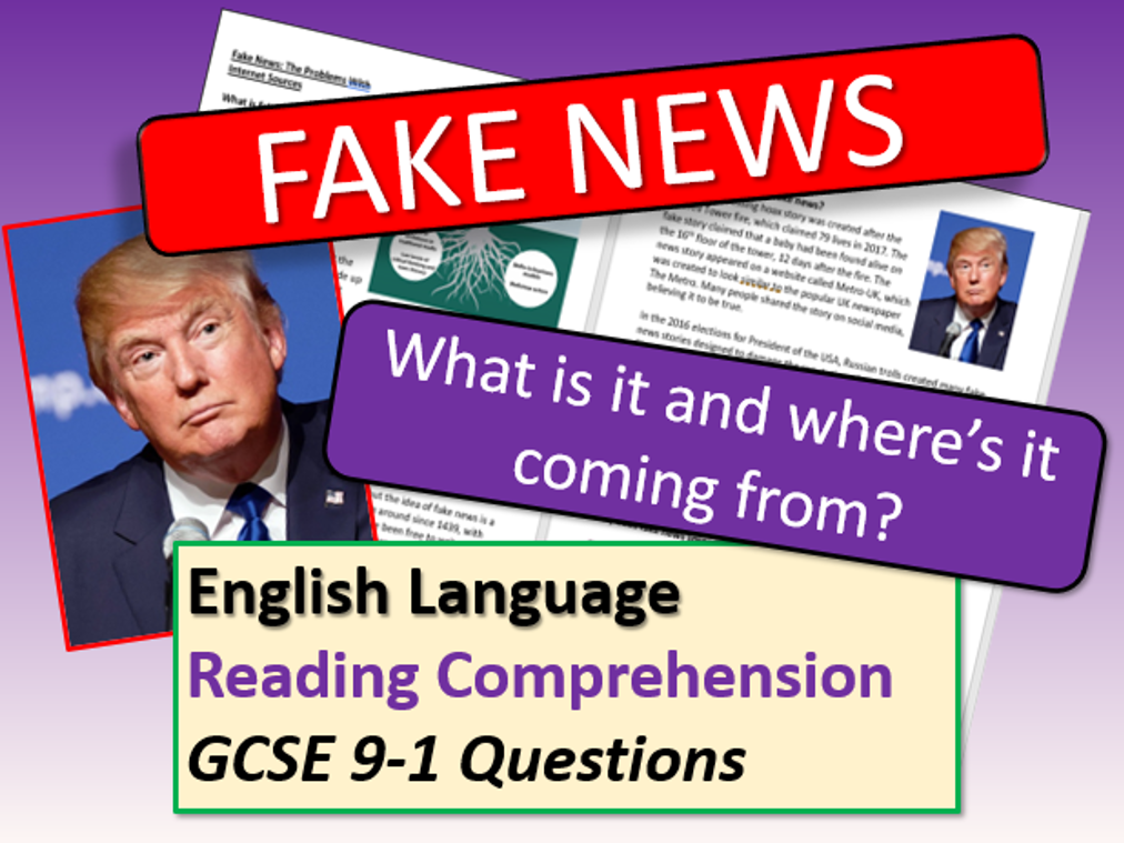 Fake News Reading Comprehensions Bundle