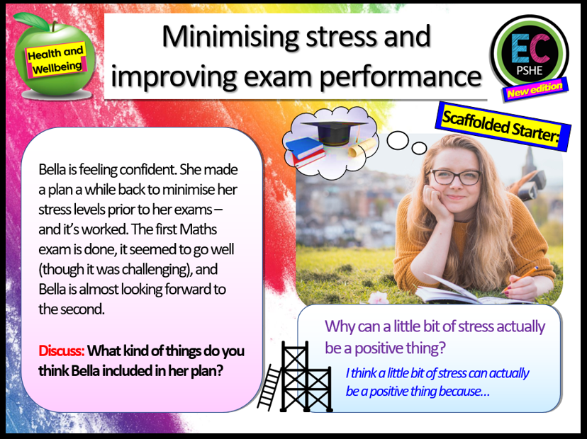 Stress Management + Exam Stress PSHE