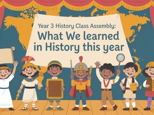 Year 3 History Class Assembly: What We Learned In History This Year - Class Assembly Script