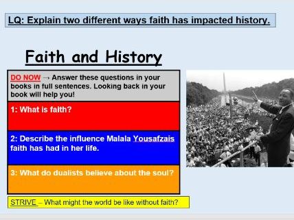 Faith and history