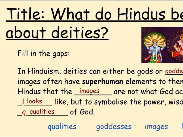 Hindu Deities