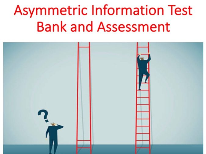 Asymmetric Information Test Bank and Assessment